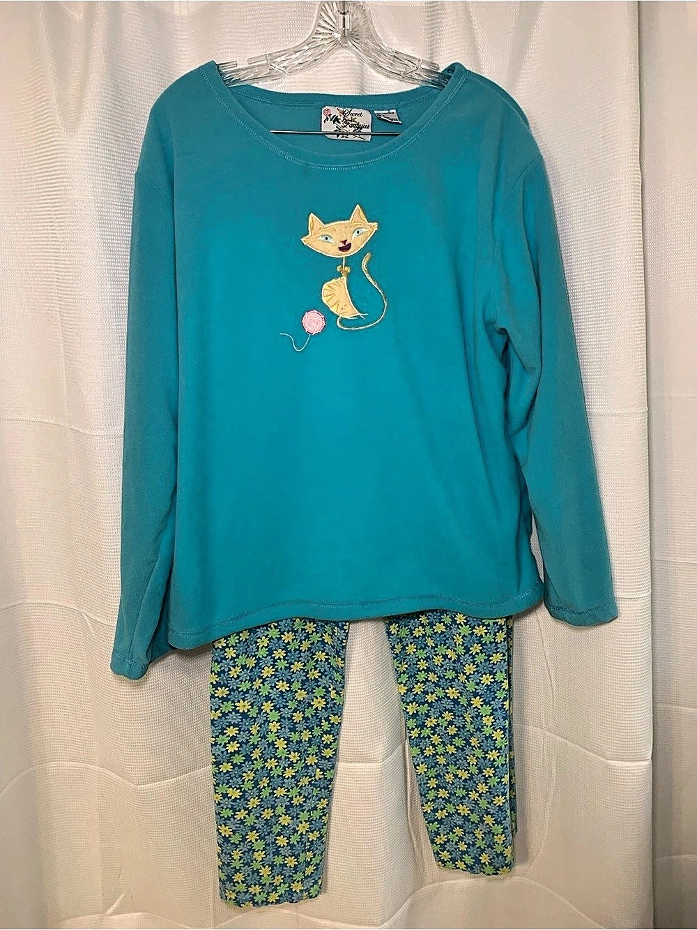 Secretly Yours womensFloral Pajama Set Size Large